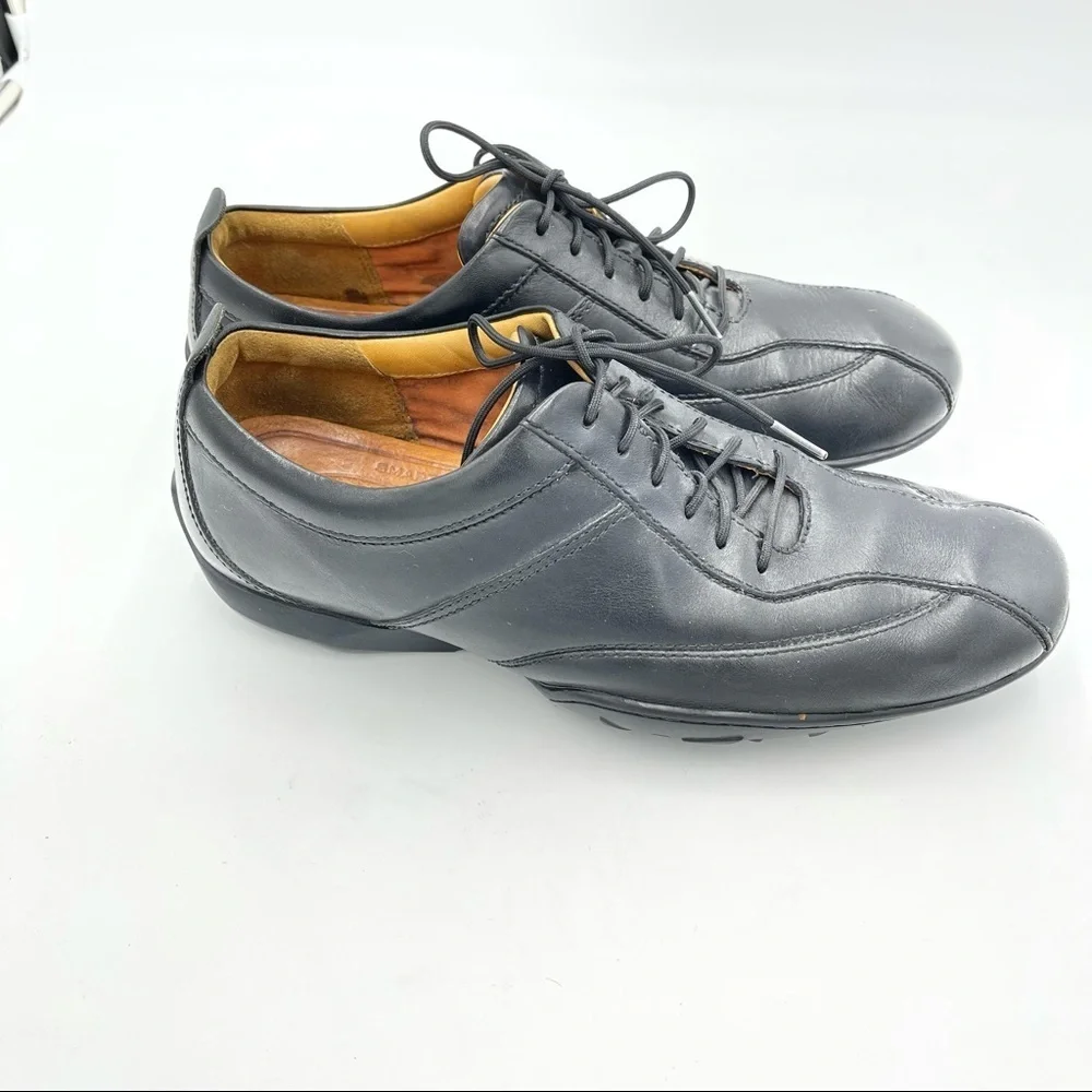 TIMBERLAND Smart Comfort System Black Leather Lace Up Shoes Men's